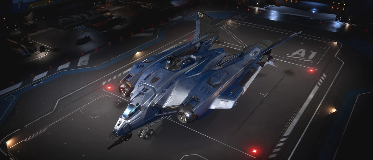 Star Citizen - Avenger Starter Pack (Invictus) - Paint Bleu Et Or Édition Limitée - PC