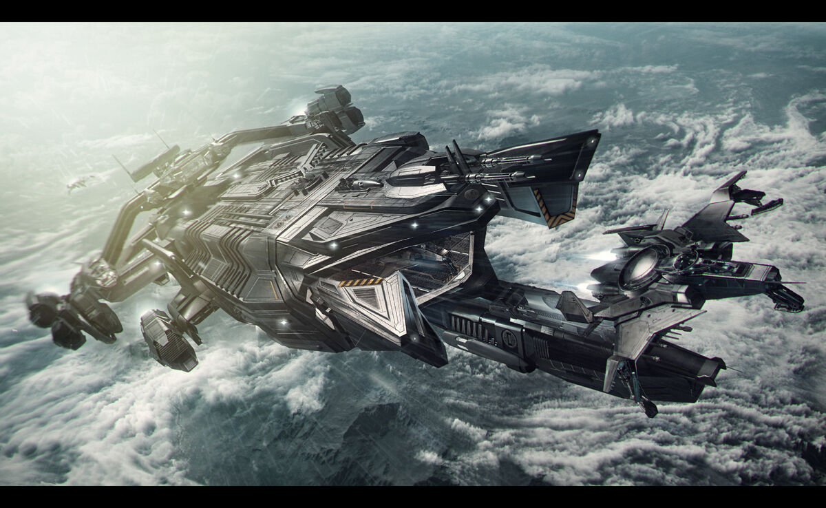 Idris M over ArcCorp : r/starcitizen