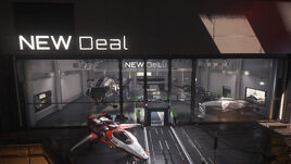 New Deal storefront