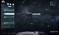 mobiGlas Solar System Map Interface (January 2015) [Design: mobiGlas - Comm-Link]