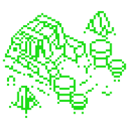 StarCraft building wireframe