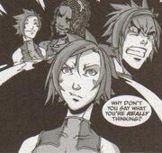 Dylanna being teeped by Nova