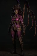"The Queen of Blades" armor set
