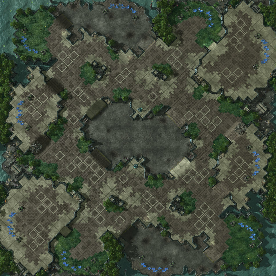 Bridge of Khazad-dûm StarCraft 2 Map, StarCraft 2