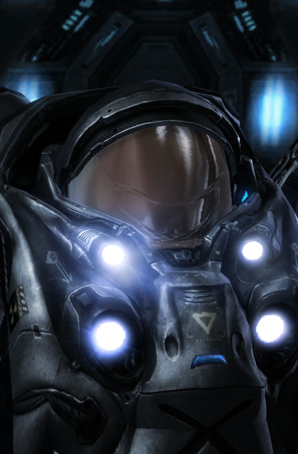 starcraft marine portrait