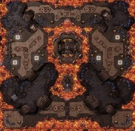 MoltenTemple SC2 Map1