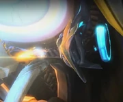 A servitor cuts a  nerve cord