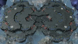 BurriedCaverns SC2 Map1