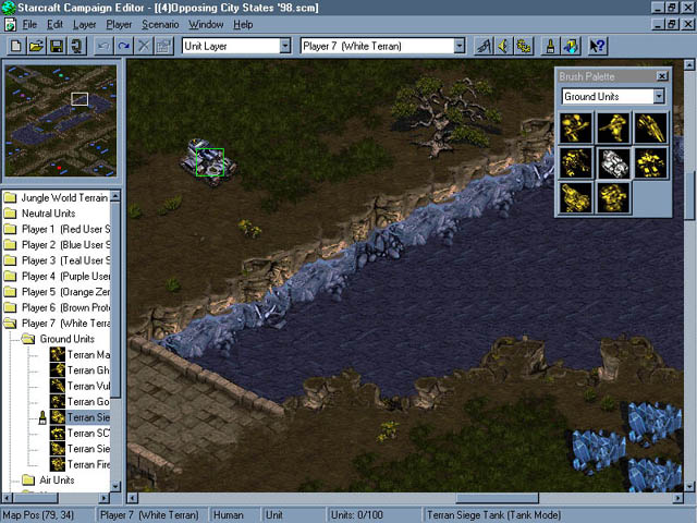 starcraft brood war map editor