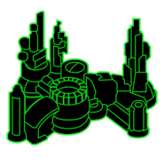 Remastered building wireframe