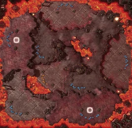 IncinerationZone SC2 Map1