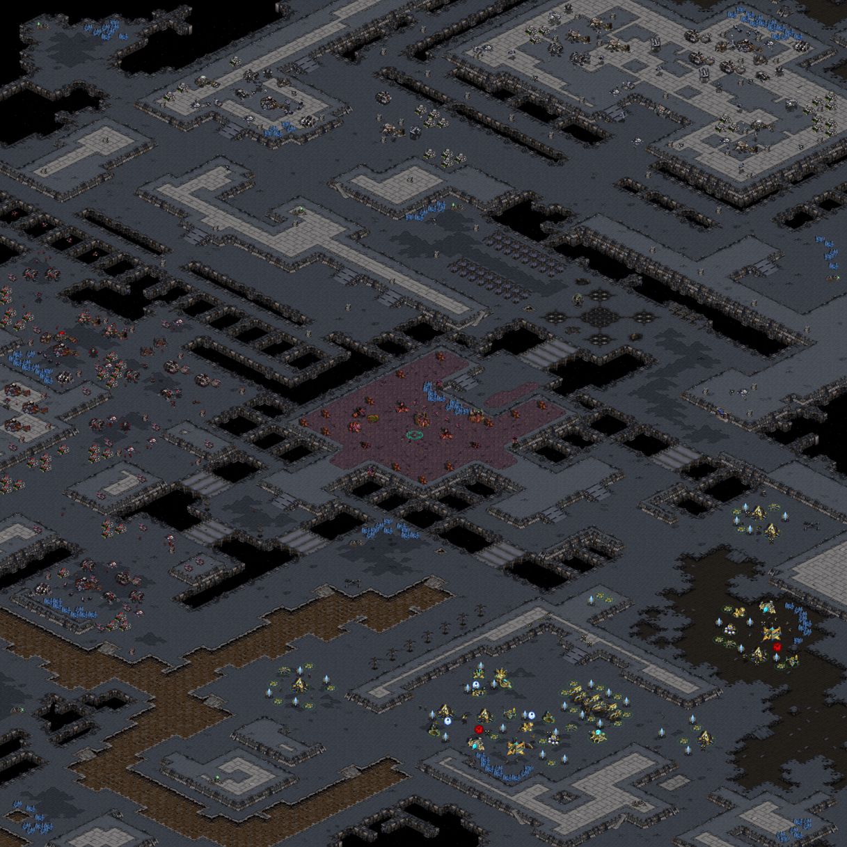 starcraft brood war single player maps