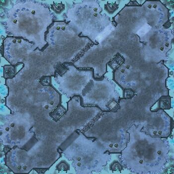 FrozenTemple SC2 Map1