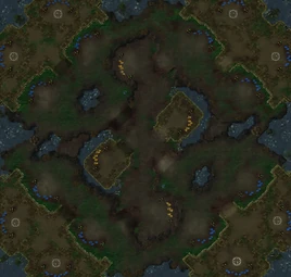 HighGround SC2 Map1