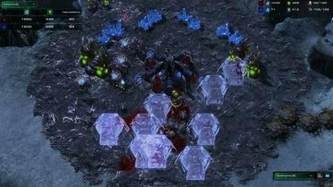 StarCraft II Heart of the Swarm - Battle Report (Protoss vs Zerg)