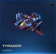 Tyrador Viking in fighter mode