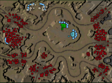 Initial minimap vs Protoss