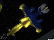 A scout seen from below
