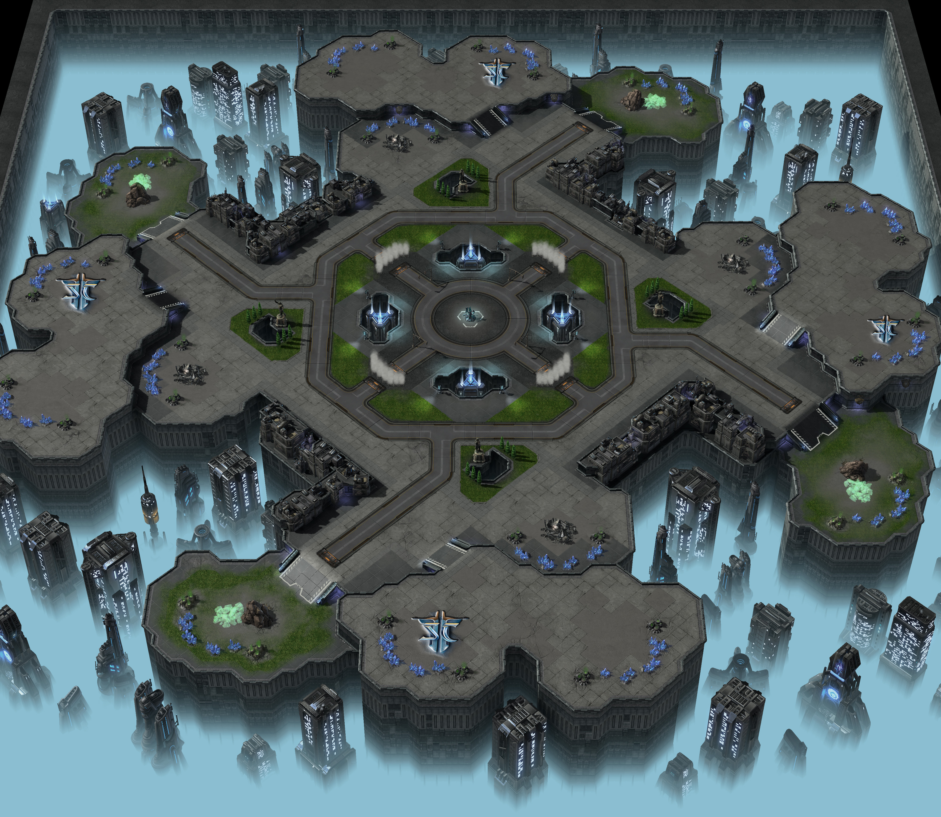 Bridge of Khazad-dûm StarCraft 2 Map, StarCraft 2