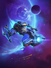 A battlecruiser in 