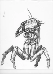 Concept art for a "dark dragoon