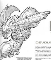 The devourer's current morphology