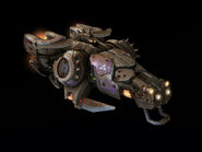 Mira's Marauders liberator in fighter mode