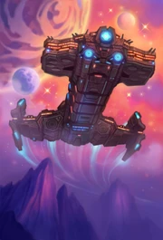 A Behemoth-class battlecruiser