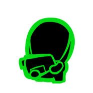 Cartooned unit wireframe