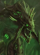 Retrato de hidralisco nocivo