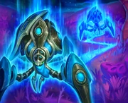 The stalker appearing in the Blink spell in 