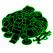 Remastered building wireframe