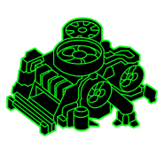 Remastered building wireframe