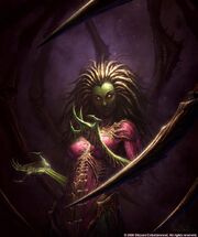 InfestedSarahKerrigan SC2 Art1