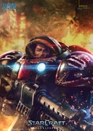 Promotional marine image for StarCraft Remastered