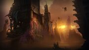 The ruins of Tarsonis City