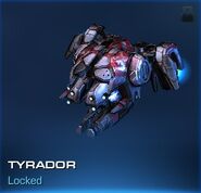 Tyrador liberator in defender mode