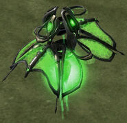 Dark warp prism model deployed as a pylon (Wings of Liberty and Heart of the Swarm single-player campaigns)