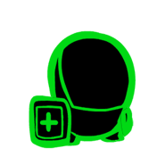 Cartooned unit wireframe