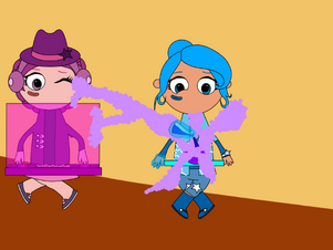 Clover and Adora on Iris
