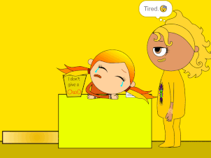 Leona and Ophelia talk