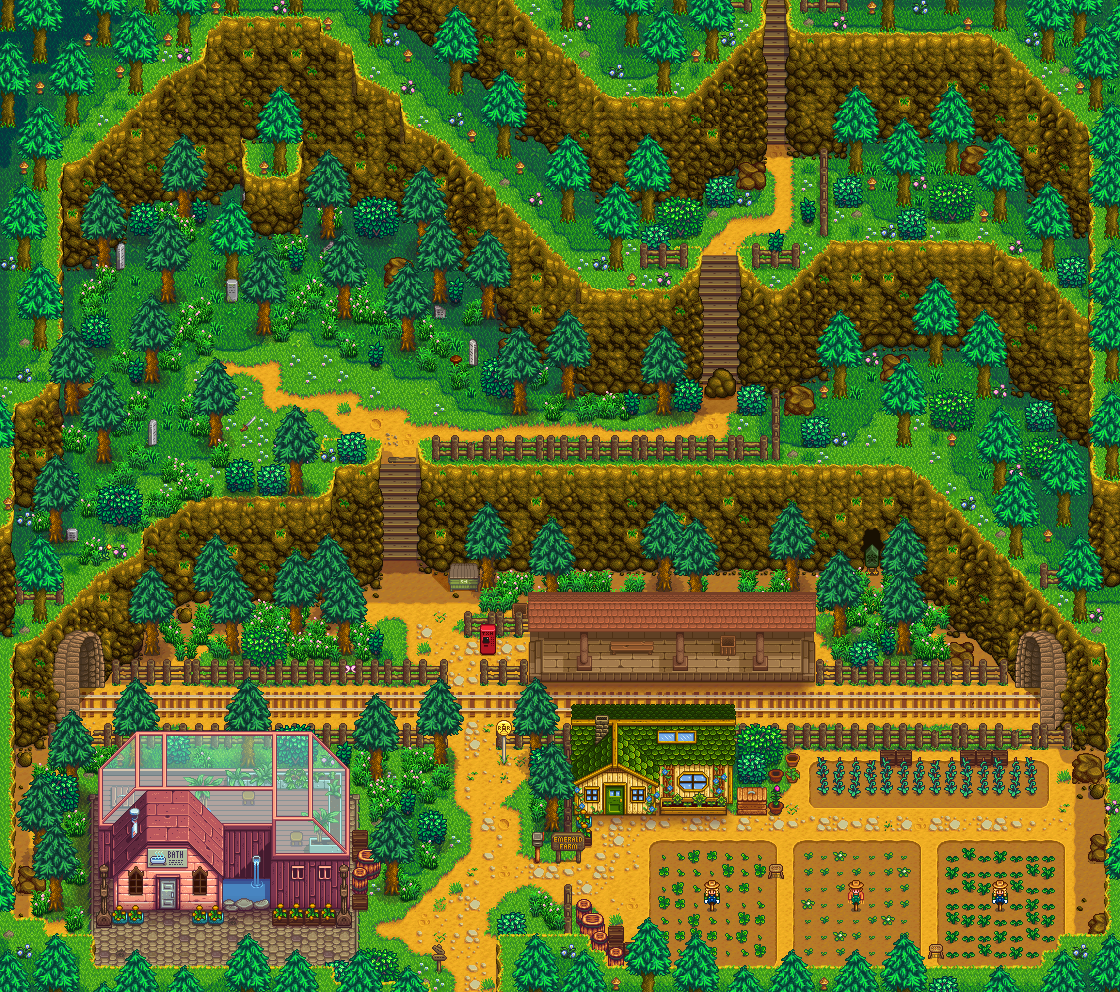 Stardew Valley Expanded - Modern Train Station at Stardew Valley Nexus -  Mods and community