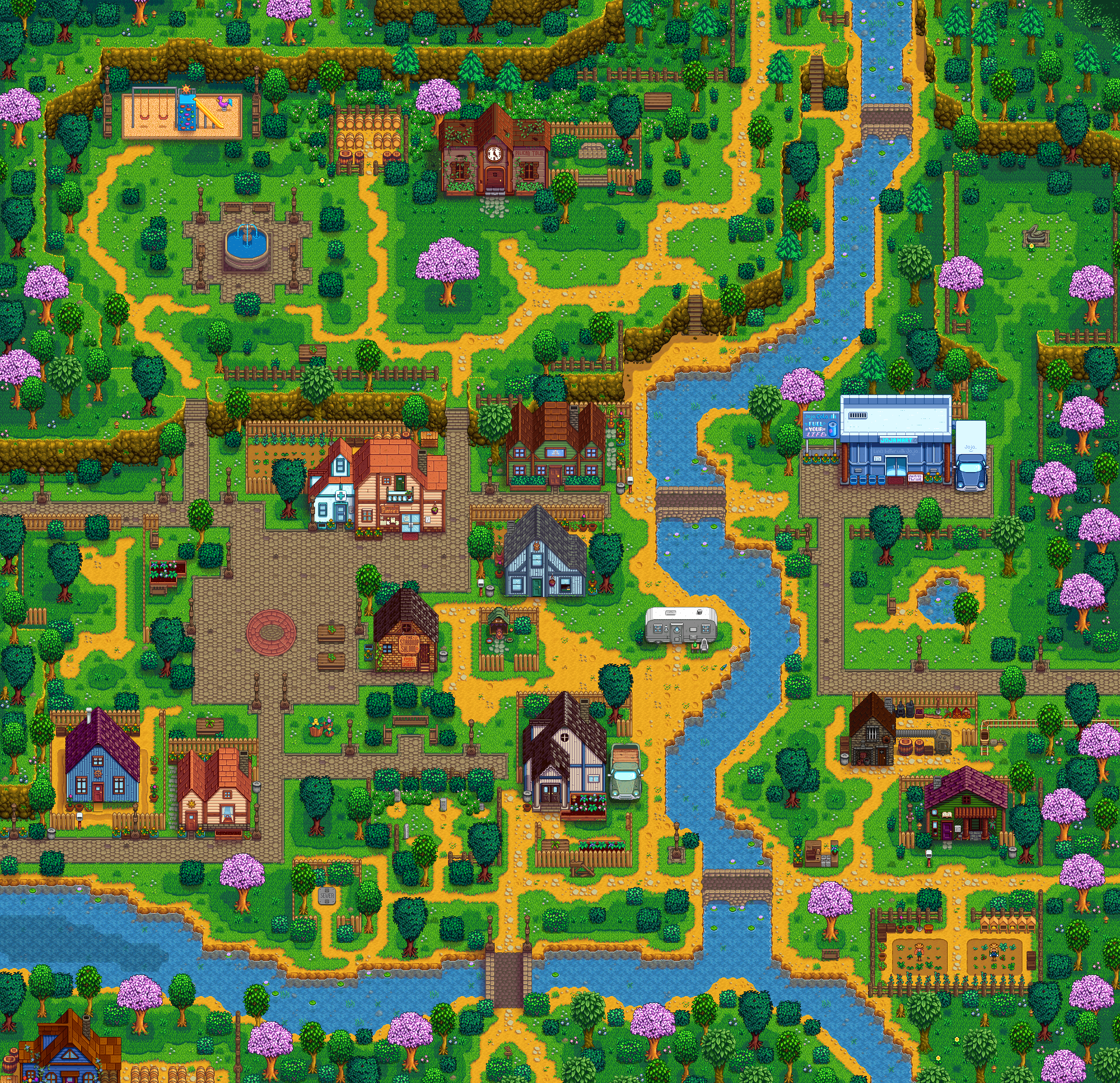 Stardew Valley Expanded - Grampleton Suburbs at Stardew Valley Nexus - Mods  and community