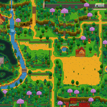 Stardew Valley Expanded Farm Map Grandpa's Farm | Stardew Valley Expanded Wiki | Fandom