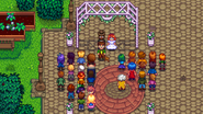 Wedding ceremony with Penny