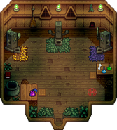 Witch's Hut Interior