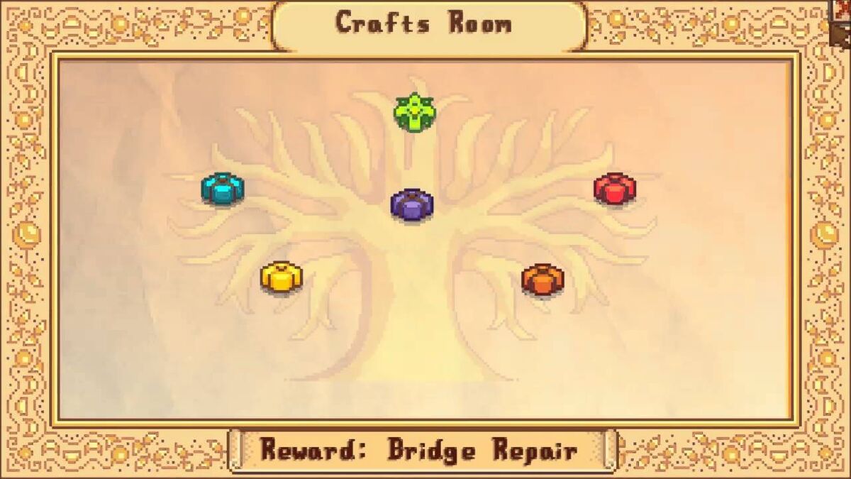 Ever Wanted To Know How To Speedrun The Crafts Room Bundle In Stardew , Stardew  Valley