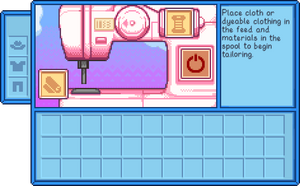 Sewing Machine Interface