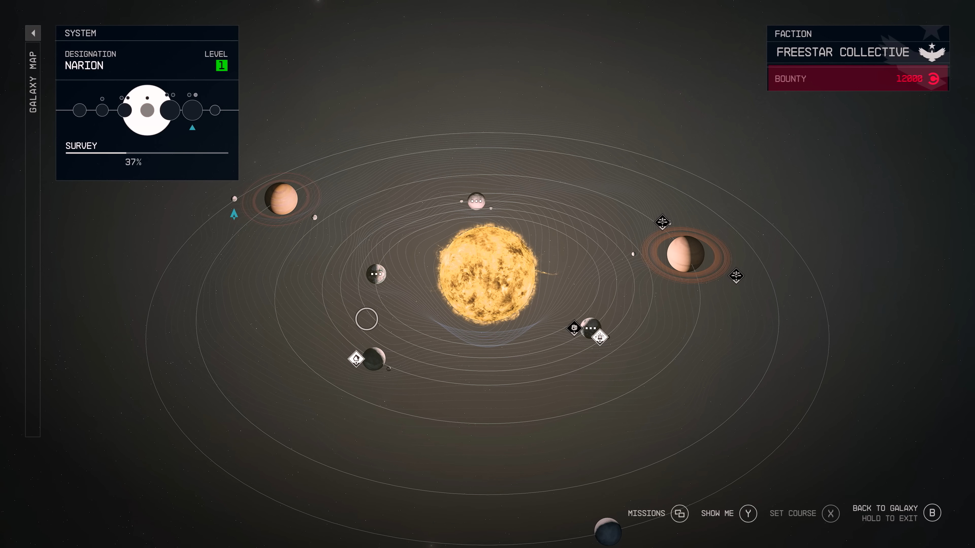 纳里昂星