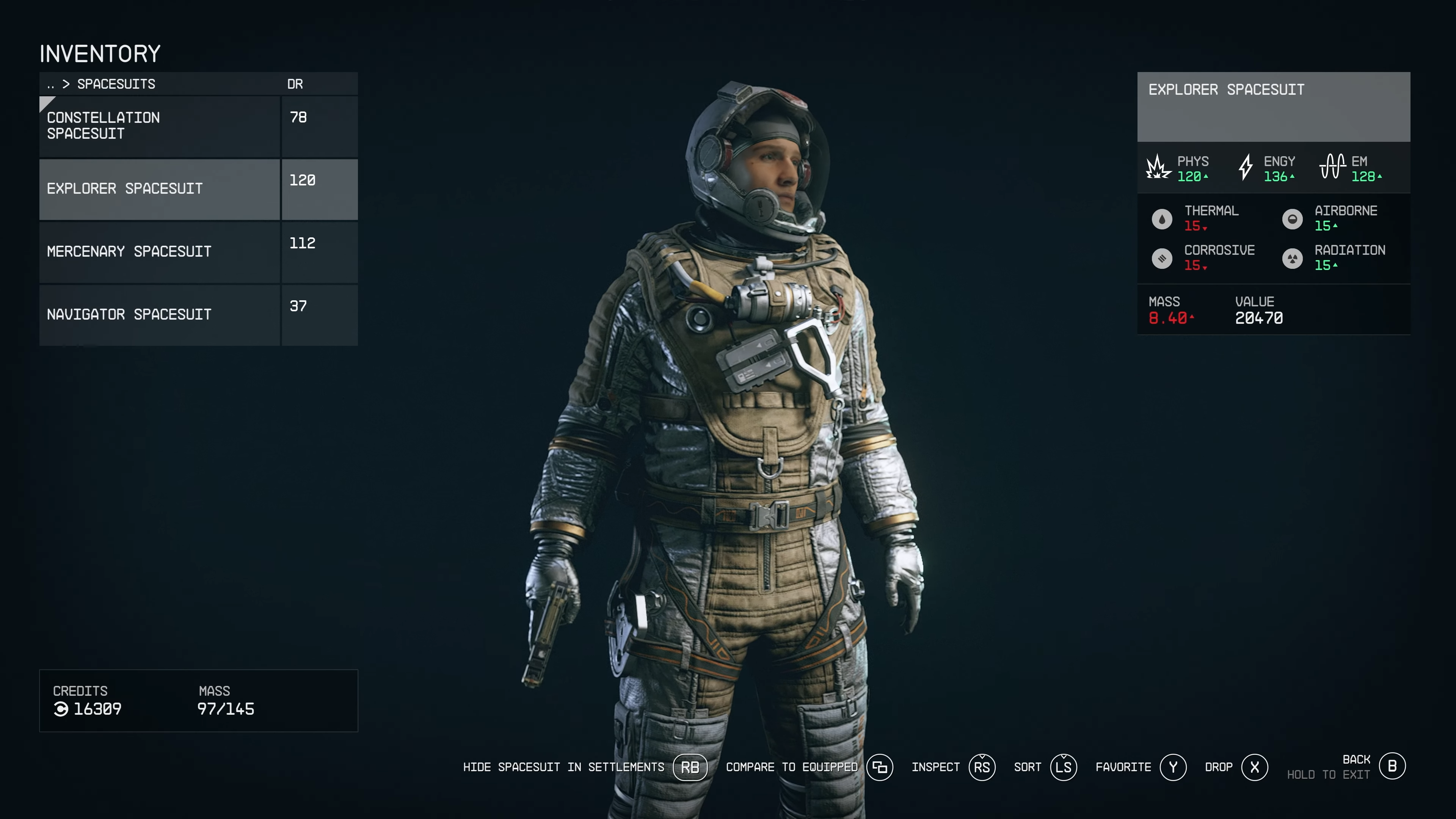 destiny space suit sci fi